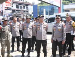 Pastikan PSU Berjalan Aman dan Lancar, Astamaops Kapolri Tinjau Sejumlah TPS di Jayapura