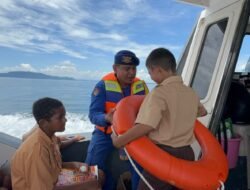 Perpustakaan Terapung Polresta Warnai Peringatan Hari Pramuka di Kota Jayapura