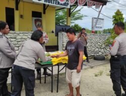 Polresta Jayapura Kota Gelar Gerakan Pangan Murah, Bantu Warga Beli Beras Terjangkau