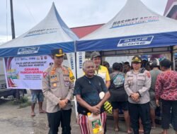 Polres Biak Gelar Gerakan Pangan Murah