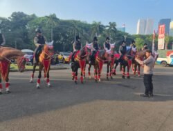Polri Kerahkan Pasukan Berkuda Turangga untuk Amankan HUT RI ke-80