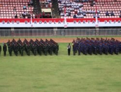 Semarak HUT ke-80 RI, Wakapolda Papua Bersama Forkopimda Ikuti Upacara Penurunan Bendera