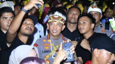 Kehangatan Kapolri di Tengah Semarak Panggung Rakyat Bundaran HI