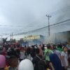 Polresta Jayapura Kota Respon Cepat Kebakaran Rumah Semi Permanen di Koya Barat