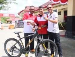 Semangat Kemerdekaan, Polres Keerom Tingkatkan Soliditas Lewat Olahraga Bersama