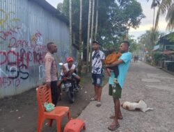 Sambangi Warga Sekitar, Polsubsektor Urfas Komitmen Jaga Kemitraan dan Kamtibmas