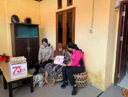 Polwan Polres Merauke dan Bhayangkari Gelar Anjangsana, Wujud Kepedulian di Momen HUT Polwan ke-77 dan HKGB ke-73