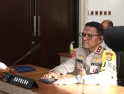 Polda Papua Gelar Zoom Meeting, Kapolri Tekankan Kesiapan Polri dalam Menghadapi Dinamika Kamtibmas dan Aksi Unjuk Rasa