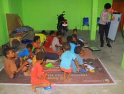 Sentuhan Edukasi Satgas Si-Ipar: Belajar Bersama Anak-anak di Papua Pegunungan