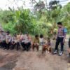 Ciptakan Rasa Aman di Wilayah Perbatasan, Polsek Waris Gencarkan Patroli dan Sambang