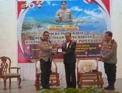 Kapolda Papua Barat Gandeng Tokoh Agama Kristen Perkuat Sinergi Jaga Kamtibmas