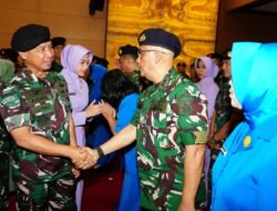 Panglima TNI Terima Laporan Korps Kenaikan Pangkat 177 Pati TNI