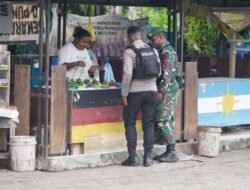 Sinergi POLRI-TNI Perkuat Keamanan Manokwari Lewat Patroli Gabungan Skala Besar Di Manokwari Papua Barat