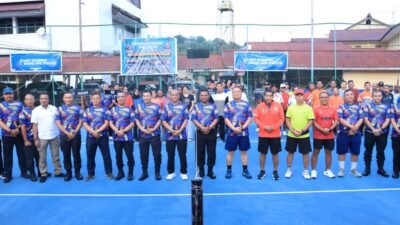 Kapolda Papua Buka Turnamen Tenis Cartenz Anniversary ke-5 Tahun 2025