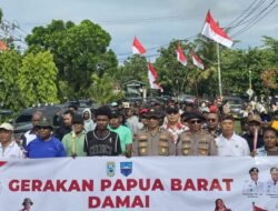 Deklarasi Papua Barat Damai Wujud Persatuan dan Komitmen Menjaga Kamtibmas di Manokwari