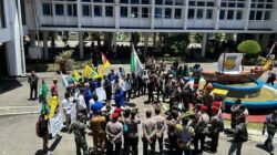 Polda Papua Amankan Aksi Damai Mahasiswa Cipayung Plus di Kantor DPRP Papua