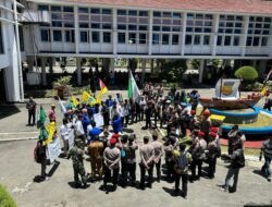 Polda Papua Amankan Aksi Damai Mahasiswa Cipayung Plus di Kantor DPRP Papua