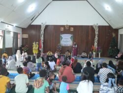 Peringati Maulid Nabi Muhammad SAW, TK Kemala Bhayangkari Asmat Ajak Tanamkan Akhlak Mulia Sejak Usia Dini