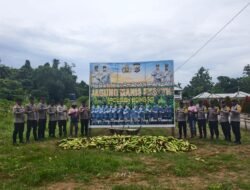 Ketahanan Pangan, Polsek Bonggo Panen Jagung Manis Bersama Bhayangkari
