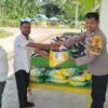 Polsek Muara Tami Wujudkan Kepedulian Sosial, Salurkan 1 Ton Beras kepada Tokoh dan Guru di Distrik Muara Tami