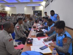 Polda Papua Gelar Verifikasi Administrasi Seleksi Dikbangum Polri Terpadu 2025/2026