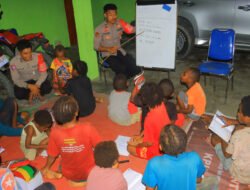 “Satgas Si-Ipar Hidupkan Semangat Literasi Anak Papua Lewat Kelas Ceria di Yalimo”