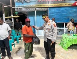 Polres Mamberamo Raya Jalin Silaturahmi dan Dialog Kamtibmas bersama Tokoh Masyarakat Burmeso