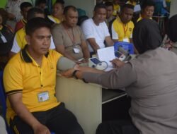 Polda Papua Laksanakan Tahapan Pemeriksaan Kesehatan Penerimaan PAG dan SBP Polri T.A. 2025–2026