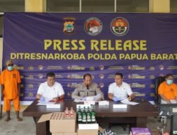 Polda Papua Barat Bongkar Gudang Miras Oplosan, Sudah Timbulkan Korban