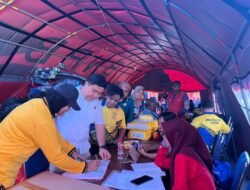 Polwan Polda Papua dan Tim Oikumene Salurkan Bantuan bagi Korban Kebakaran di Dok V Bawah Jayapura