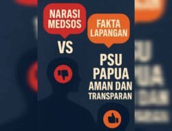 Narasi Medsos Vs Fakta Lapangan: PSU Papua Aman dan Transparan