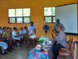 Wujudkan Generasi Muda Sehat dan Berkarakter, Polres Sarmi Gelar Sosialisasi Kependudukan dan Pencegahan Narkoba