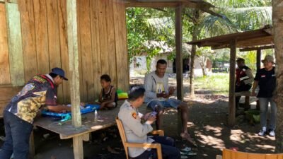 Respon Cepat Polsek Pantai Timur Atas Laporan Warga Kampung Arare, Kamtibmas Tetap Kondusif