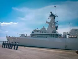 Latma Samudera Shakti-25, Kri Jhon Lie-358 Bertolak Menuju India