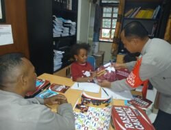 Program Si-IPAR Operasi Rasaka Cartenz 2025 Polres Pegunungan Bintang Hadirkan Kegiatan Belajar untuk Anak-anak di Oksibil