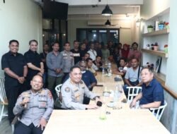 Wakapolda Papua Gelar Audiensi Bersama Awak Media Lokal Kota Jayapura