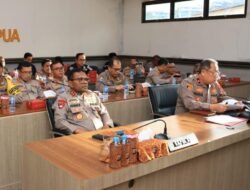 Polda Papua Ikuti Anev Ketahanan Pangan Secara Virtual, Kapolri Tegaskan Komitmen Polri dalam Program Ketahanan Pangan Nasional