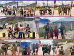 Sentuhan Humanis Satgas Ops Damai Cartenz Bersama Anak-Anak di Paniai