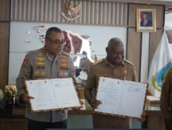 Polda Papua Barat dan Pemprov Papua Barat Tandatangani Nota Kesepahaman Peningkatan Produktivitas Pertanian Jagung