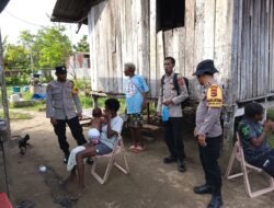 Polsek Tor Atas Polda Papua Laksanakan Sambang Masyarakat di Wilayah Sarmi Kota
