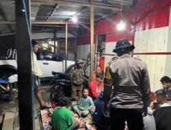 Sat Binmas Polres Tolikara Laksanakan Pengecekan Pos Kamling Kanume Ampera, Situasi Aman Dan Kondusif