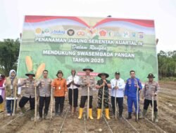 Polda Papua Barat Gelar Tanam Raya Jagung Serentak Kuartal IV Tahun 2025