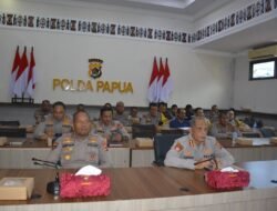 Wakapolri Pimpin Anev Kesiapan Pengamanan Unjuk Rasa Nasional