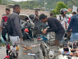 Hari Ke-9 Operasi Sikat Cartenz II 2025, Polda Papua Amankan 26 Motor Tanpa Surat dan 3 Pelaku Pembawa Ganja