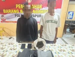 Operasi Sikat Cartenz-II 2025, Satgas Gabungan Polres Jayapura Amankan 9 Motor dan Satu Karung Ganja di Sentani