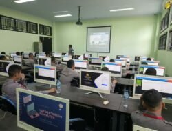 Pelaksanaan CAT TPK dan TKK Seleksi SBP Polda Papua Berjalan Sukses