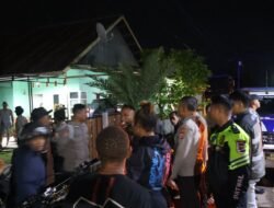 Patroli Cipkon Polres Merauke Pastikan Situasi Kondusif di Malam Akhir Pekan