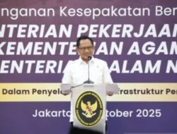 Mendagri Teken MoU Kelayakan Infrastruktur Pendidikan Pesantren