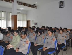 Biro SDM Polda Papua Gelar Pembubaran Panitia HUT ke-77 Polwan Sekaligus Pertemuan Rutin Polwan