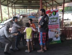 Biddokkes Polda Papua Gelar Sambang Sehat di Skyland Abepura